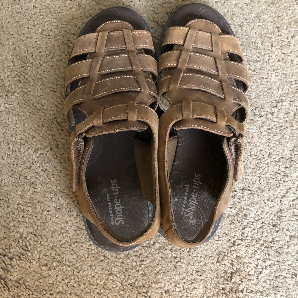 Sketchers shape ups sandals size 8